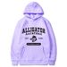 Independent Station Fun Fashionable Personality Men And Women Alligator Alcatraz Hooded Long_desvips.com