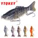 Lure Bait Seven Section Fish 16g/10cm Minnow Bait Hard Bait Sea Fishing Simulation Fish Bait Fishing Gear Products_desvips.com