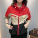 Fashion Patchwork Breathable 2024 Color-Block Hooded Summer New Korean Version Thin Versatile Sun Protection Jacket_desvips.com