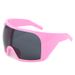 ActiveGo Cross-border Large Frame Wrap-around For Women And Men Futuristic Technology Integrated Eye Protection Sunglasses_desvips.com