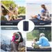 Outdoor Inflatable Mattress With Pillow Ultralight Thicken Sleeping Pad Splicing Built-in Pump Air Cushion Travel_desvips.com