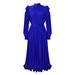 Women's Clothing women's autumn puff sleeve top pleated skirt two piece suit_desvips.com
