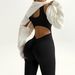 Women's Backless Yoga Bodysuit V Waist Lifting Hip Curved Buttocks Nude Feel Neckline Tight Fit Fitness Pants_desvips.com