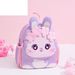 Children's Rabbit Backpack Kindergarten School Bag 3-5 Years Old Cute Cartoon Girl Backpack Girl Children's Backpack_desvips.com