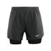 NOKO-ARSUXEO Running Shorts For Men, Quick-drying, Pockets, Summer Marathon, Three-quarter Loose (with Inner Net), Wear For Fitness B179_desvips.com