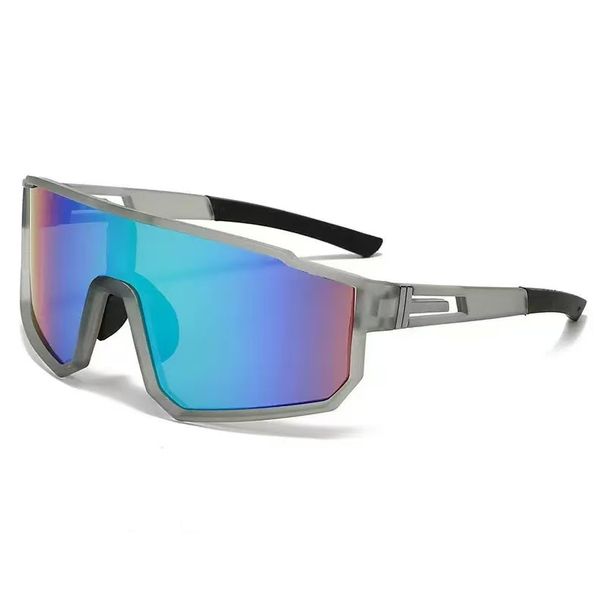 Cycling Eyewear New Outdoor Large Frame Cycling Glasses Men's Outdoor Sports Windproof Mountaineering One Piece Eye Protection Ski Goggles_desvips.com