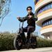 IScooter F7 Seated Electric Scooter 48V 10.4Ah Battery 1000W Motor 50km Range 16 Inch Pneumatic Snow Tires Commuter E-scooter_desvips.com