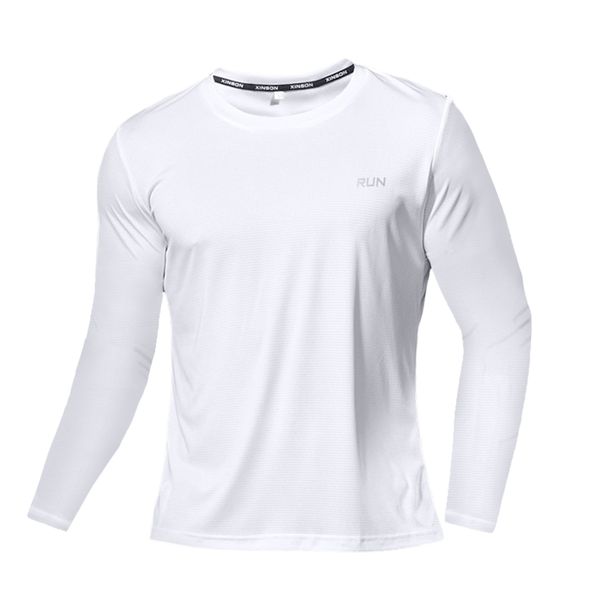 Men's UV Protection Long Sleeve Shirt SPF UPF 50+ Quick Dry Lightweight Rash Guard For Fishing Running Sports_desvips.com