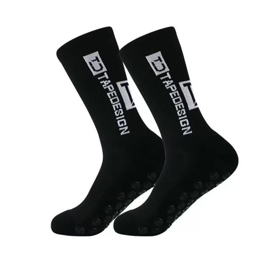 Hiking Clothings TC Professional Football Socks For Kids - Anti-Slip Silicone Grip, Moisture-Wicking Terry Cushion, Seamless Toe_desvips.com