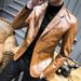 Men's Clothing Leather Suit Autumn New Casual Jacket Style Slim Lapel Leather Suit Leather Jacket Men's_desvips.com