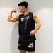 Running Vest Men's Quick-Drying Breathable American Fitness Sleeveless T-Shirt Summer Mesh Sports Top Basketball_desvips.com