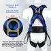 Cross-Border Full Body Five-Point Safety Harness EN361 Climbing Rappelling Quick Insertion European Standard Fall_desvips.com