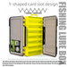 SAMOLLA Fishing Tackle Box Portable Lure Bait Storage Case Fishing Gear Organizer_desvips.com