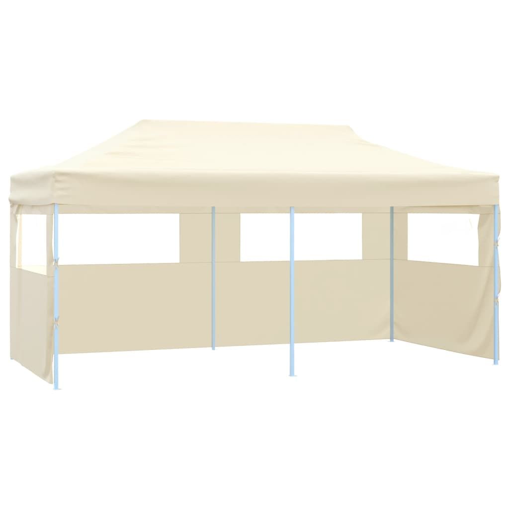 Foldable Party Tent - 600D Oxford Fabric With PVC Coating, Powder-Coated Steel Frame, UV- And Water-Resistant, Ideal For Outdoor Events_desvips.com