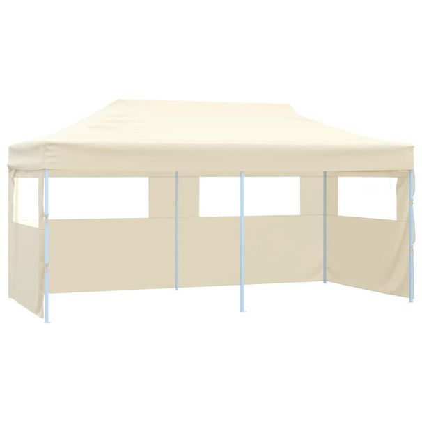 Foldable Party Tent - 600D Oxford Fabric With PVC Coating, Powder-Coated Steel Frame, UV- And Water-Resistant, Ideal For Outdoor Events_desvips.com