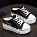 Indoor Women's Spring And Autumn Casual Waterproof Platform, Thick Soled Student Sneakers, Breathable Mesh Sports Shoes,_desvips.com