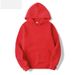 Men's And Women's Solid Color Fleece Hooded Sweatshirt Blank Embroidery Cultural Shirt For Making Hoodies_desvips.com