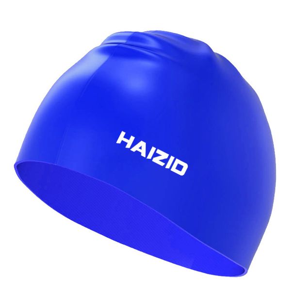 New Style For Long Hair Silicone Waterproof Swimming High Elasticity Non-Tightening Unisex Swim Cap_desvips.com