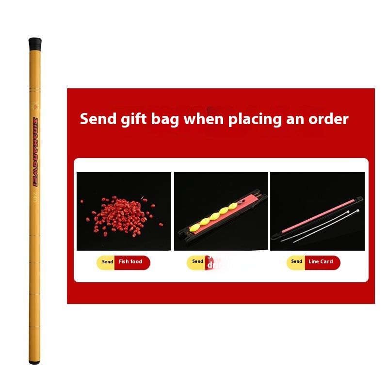 Mini Short Hand Ultra Thin Stream Shrimp Small Fish Fishing Rod Children's Set_desvips.com