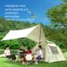 Outdoor Camping No-Installation Sun Protection Large Canopy Two-in-One Quick-Open Rainproof Picnic Shade Tent_desvips.com