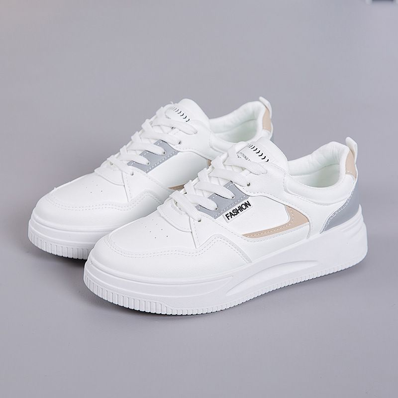 Women's Little white shoes for women new spring women's shoes thick soled versatile sports casual shoes ins trendy running_desvips.com