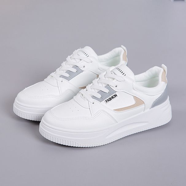 Women's Little white shoes for women new spring women's shoes thick soled versatile sports casual shoes ins trendy running_desvips.com