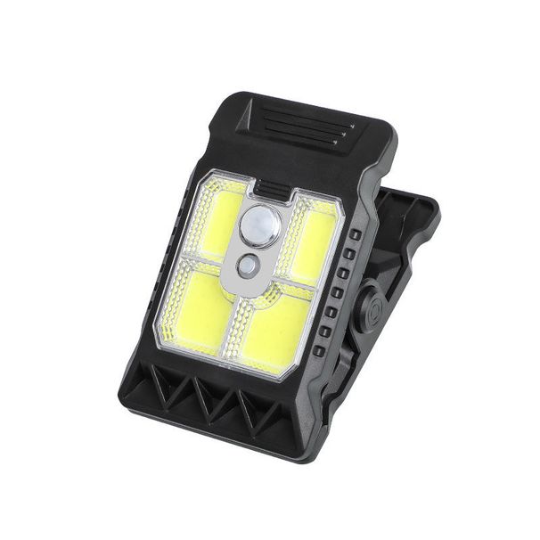 New LED Solar Garden Outdoor Lights Clip Light Waterproof Motion Sensor Camping Lamp Rechargeable For Landscape Wall Dec_desvips.com