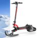 Multifunctional DIY Winter Sled Car Foldable Electric Outdoor Riding Snow Scooter_desvips.com