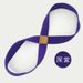 Stretch Stretching Strap Beginner Cotton Yoga Rope 8-Shape Loop Resistance Infinity Band_desvips.com