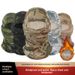 Camouflage Fleece-Lined Tactical Headgear Ski Mask Autumn Winter Casual One-Piece Hat Cycling Helmet Liner Windproof_desvips.com
