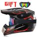 Electric go-kart helmet men's and women's cool full cover motorcycle off-road four seasons helmet_desvips.com