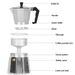 Aluminum Coffee Kettle Household Italian Octagonal Moka Coffee Tea Pot Office Home Travel Outdoor Camping Tableware Equipment_desvips.com