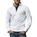 Autumn Men's Fitness Long Sleeve Zip-Up Stand Collar Sweatshirt - Lightweight, Breathable, Comfortable Pullover For Gym, Casual Wear - S-XXL_desvips.com