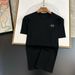 European Style New Embroidered Short Sleeve T-Shirt For Men, Summer Thin Fashion Round Neck Tee, Versatile Base Shirt_desvips.com
