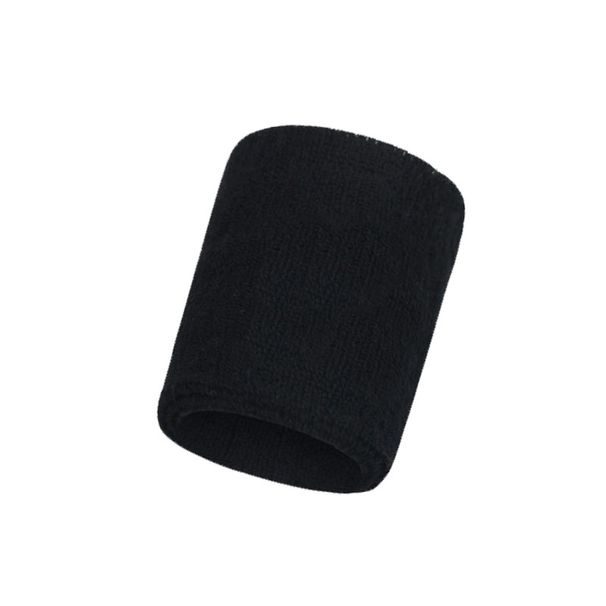 Solid Color Wristband Sweat Absorbent Towel Badminton Sports Wristband Fitness Running Wristband Protective Gear Booster Belt Wholesale_desvips.com