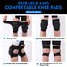 1Pair Anti-Collision Knee Protector Pads With Thick EVA Foam For Sports, Garden, House Cleaning, Construction_desvips.com