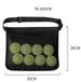 Table And Tennis Pick-up Golf Ball Portable Training Waist Bag, Multi-functional Storage Bag For Sports Balls_desvips.com