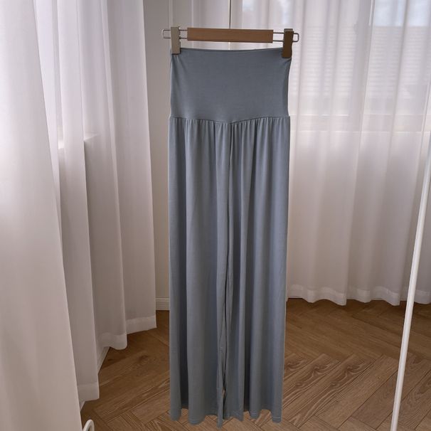RenMou Evening Same Style Ammonia Silk High Waist Wide Leg Slim Slimming Casual Yoga Women's Spring And Autumn Loose Exclusive Supply_desvips.com