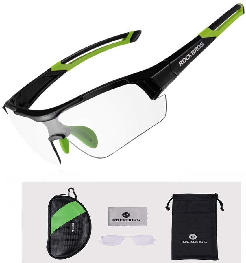 ROCKBROS Bicycle Sunglasses, Photochromic Glasses with UV - 400 Protection, Sports Glasses_desvips.com