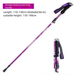 Hot-Selling Aluminum Alloy Trekking Pole Ultra-Light Folding Telescopic Walking Stick Outdoor Hiking_desvips.com