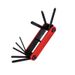 Mountain combination 8-in-1 multifunctional folding hexagonal road bike portable repair tool_desvips.com