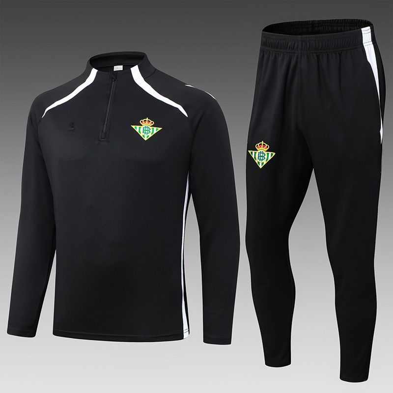 2025 26 Season New Football Sportswear Adult Training Running Set Adult Half-Zip Long-Sleeve Casual Match Outfit Kit Jersey_desvips.com