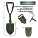 Outdoor Multifunctional Medium-sized Engineer Supplies Folding Camping Tools Military Tent Shovel_desvips.com