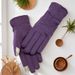 Women's Winter Windproof Warm Touchscreen Outdoor Cycling Non-Slip Wear-Resistant Cold-Proof Cotton Gloves_desvips.com