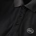 Trendy Brand Jiasiqi Embroidered Letter Polo Shirt Men's Business Casual Half Sleeve T-Shirt Top_desvips.com