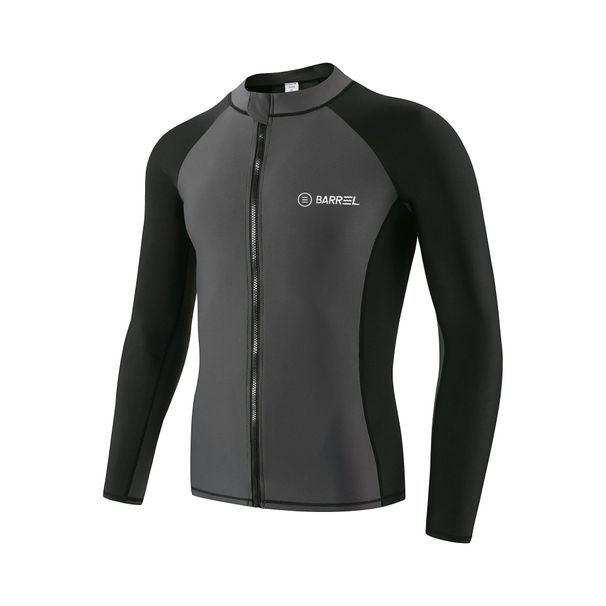Women's Long-sleeve Swimsuit, Sun-protective, Slimming, Quick-drying, Suitable For Snorkeling, Surfing, Jellyfish_desvips.com
