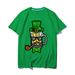 St. Patrick's Day Green Festival Irish Clothing Performance Costume T-shirt_desvips.com