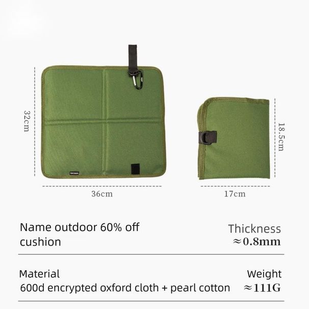 Outdoor Foldi Cushion Portable Waterproof Thickened Moisture-Proof Ground Mat For Hiki, Cooli, Picnic, Grass_desvips.com
