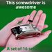 New DeGong 16-in-1 Wrench Hex Multi-Use Screwdriver Set Household Car Repair Small Tools_desvips.com