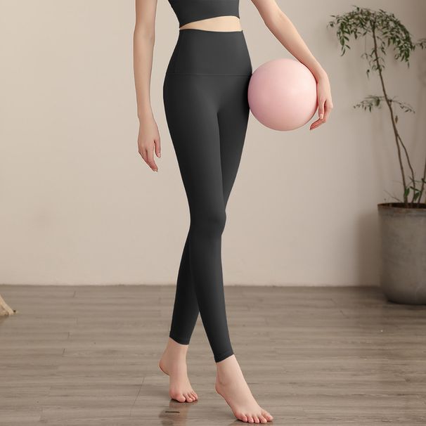 Spring Summer No Embarrassment Line Bare Sensation High Waist Tummy Control Yoga Women Slimming Fitness Butt Lifting_desvips.com